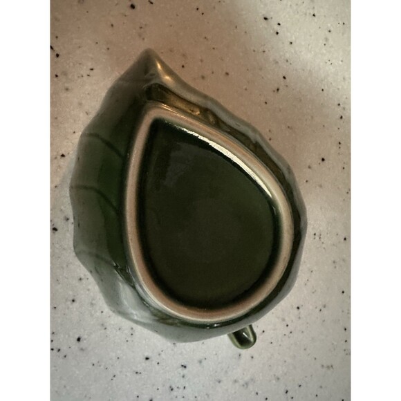 Fall Ceramic Leaf Shaped  Serving Bowl Harvest - SMALL 7x4.5x2 - Picture 2 of 6